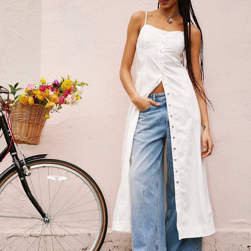 FREE PEOPLE
Just Jill Denim Maxi Dress